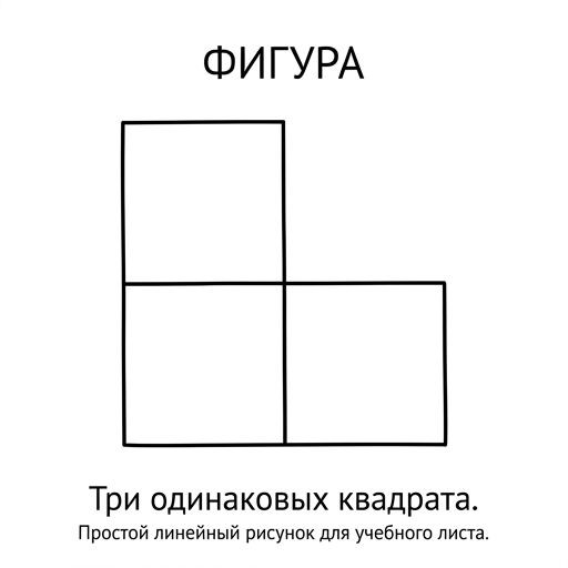 Фигура площадью 3 $\text{см}^2$