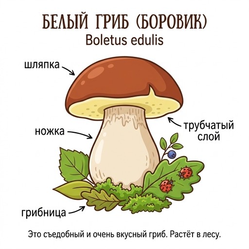 Белый гриб