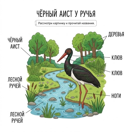 Черный аист