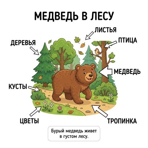 Бурый медведь