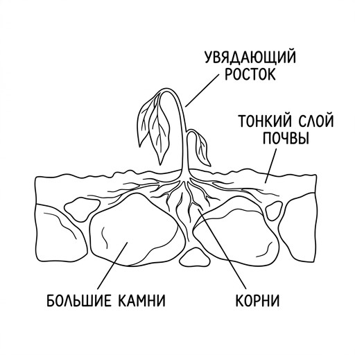 Каменистое место