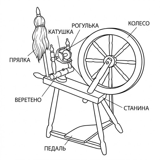 Прялка (Труд)