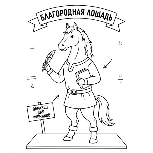Разумная лошадь