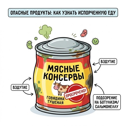 Пищевое отравление (в сознании)