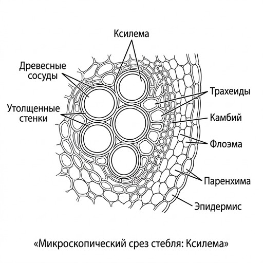 Сосуды ксилемы