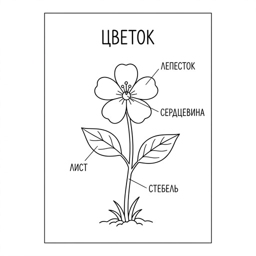 Цветок