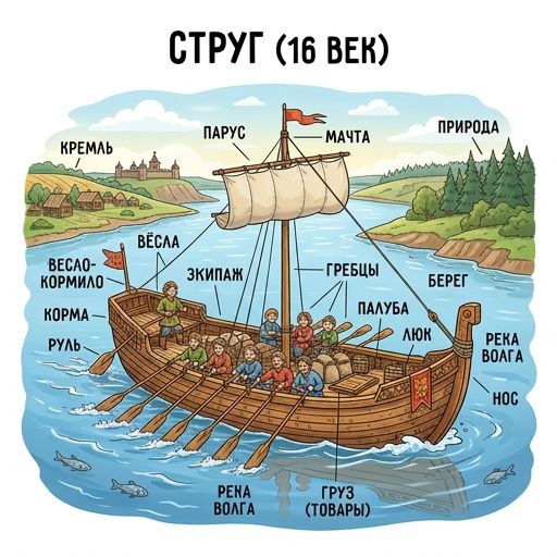 Казачий струг