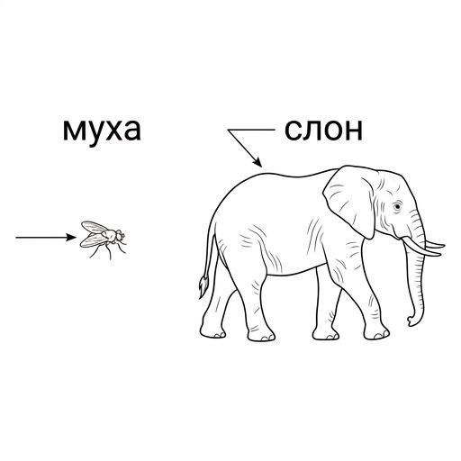 Делать из мухи слона