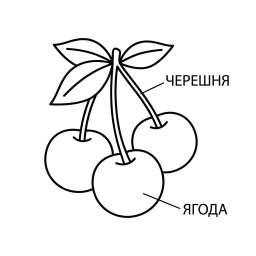 3 вишни