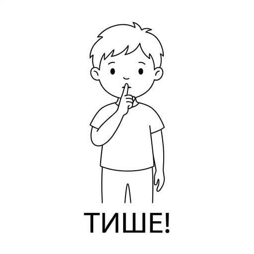 Не шуметь