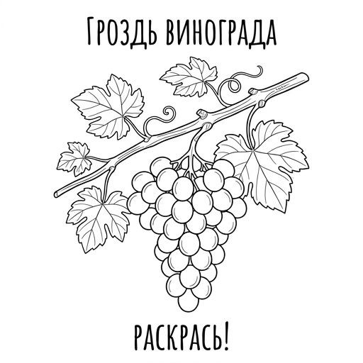Кисть винограда