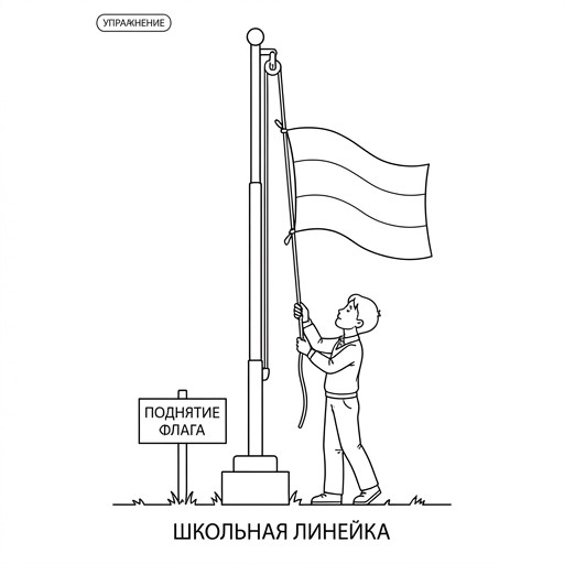 Флаг — поднимаем
