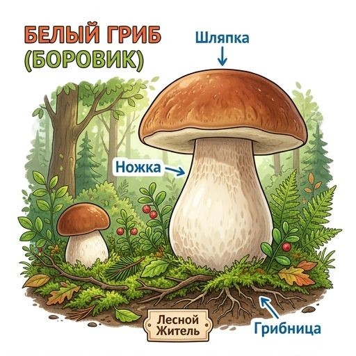Белый гриб