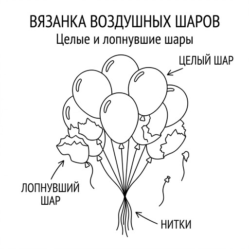 Было 25 шаров, 10 лопнуло. Осталось 15.