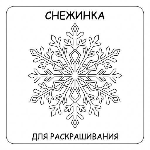 Снежинка