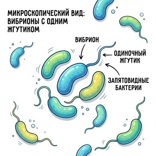 Вибрионы (запятые)