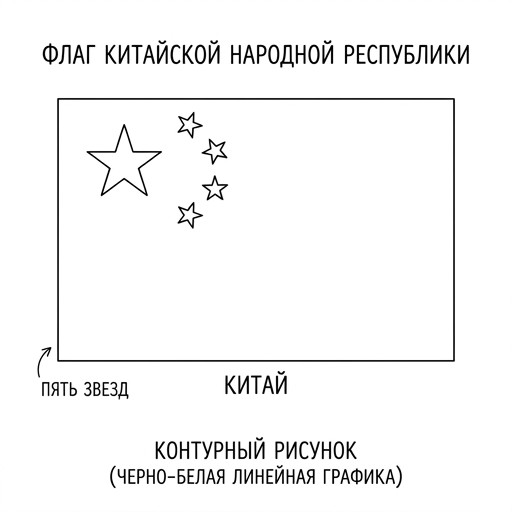 Флаг Китая
