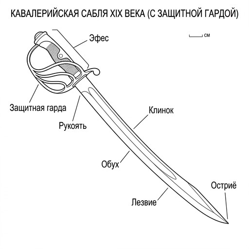 Сабля XIX века