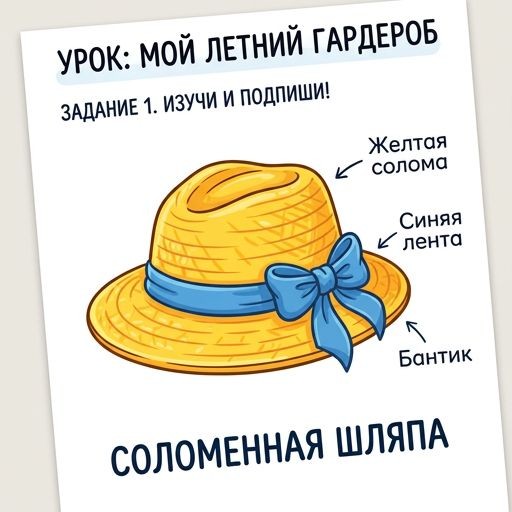 соломенная шляпа