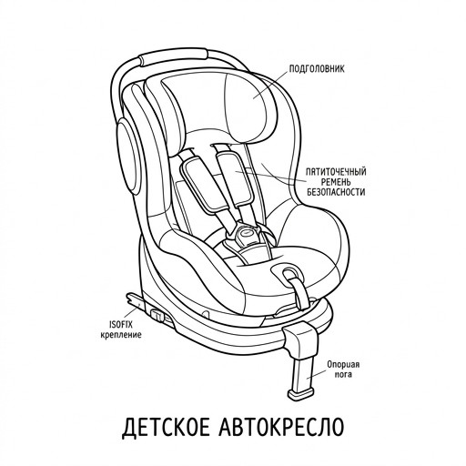 Детское кресло