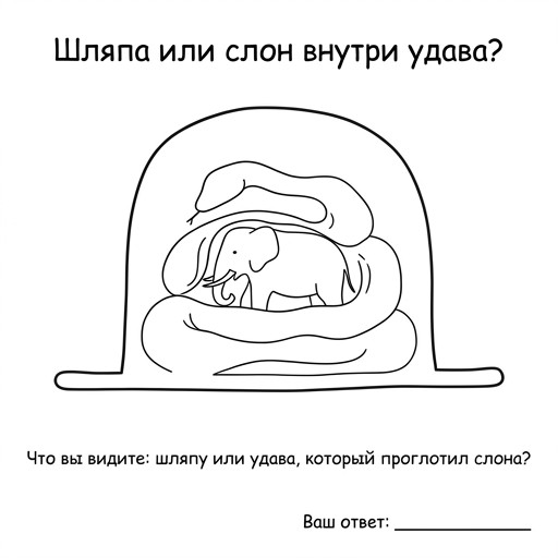 Удав снаружи
