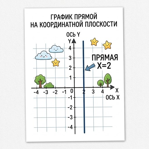 Вертикальная прямая