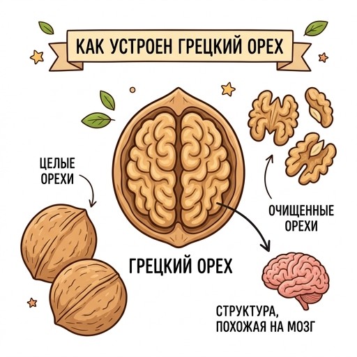 Источник полезных жиров и Омега-3, по форме напоминающий орган, для которого он полезен