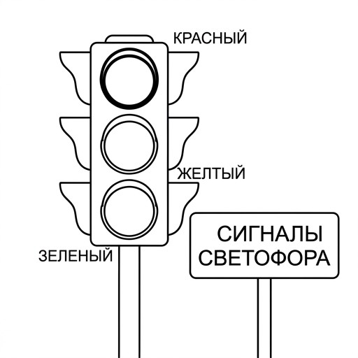 Светофор (красный)