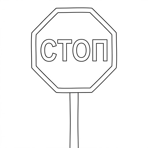 Знак СТОП
