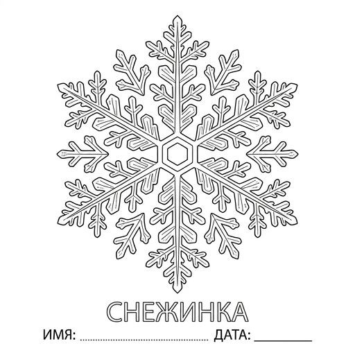 Снежинка