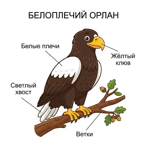 Белоплечий орлан
