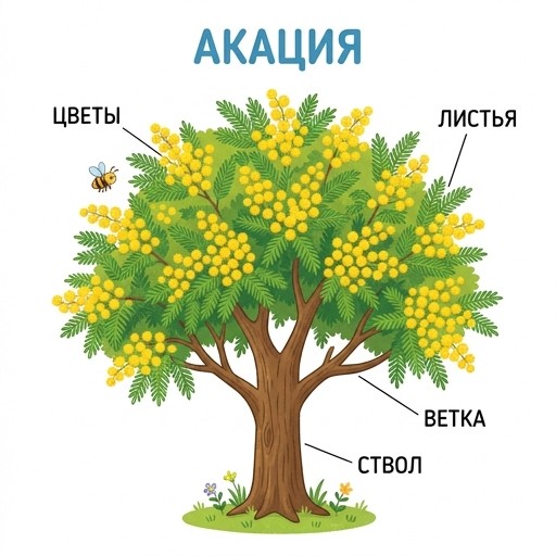 Акац_я (у входа)