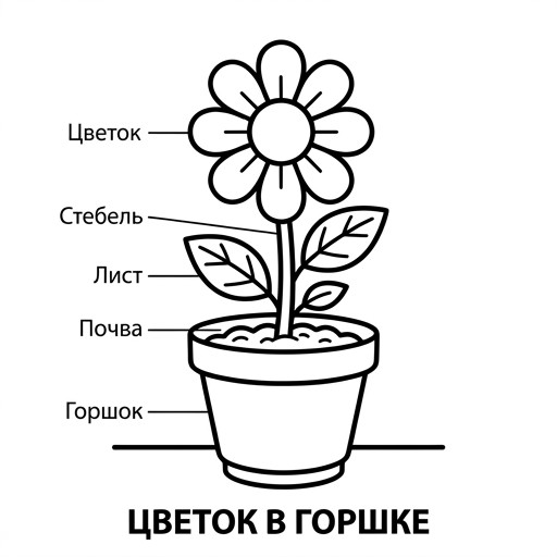 Цветок