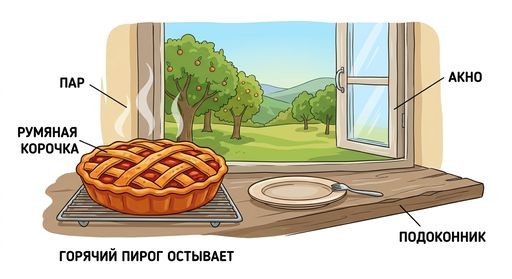 остывать