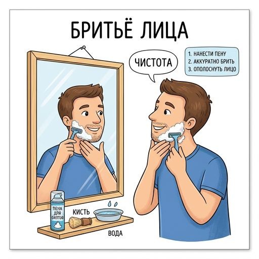 брить