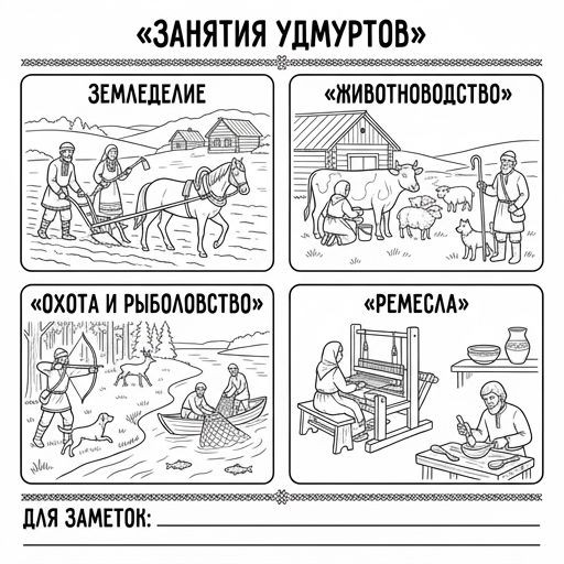 Занятия удмуртов