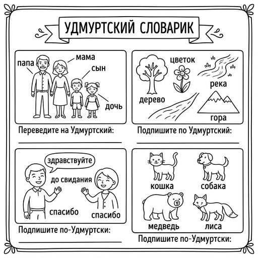 Удмуртский словарик