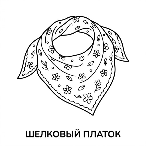 Голубой платок