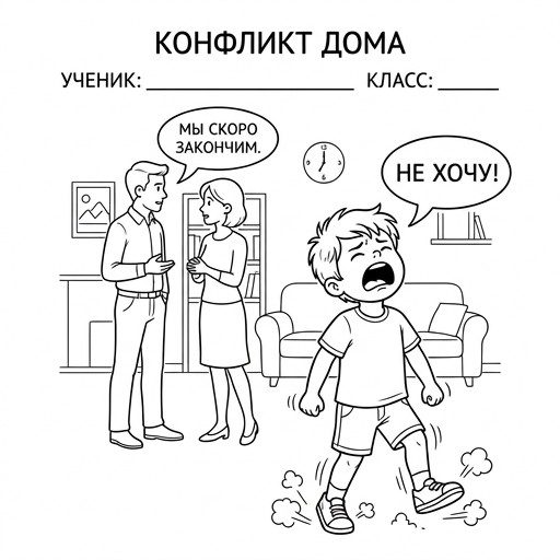 Капризы и крик