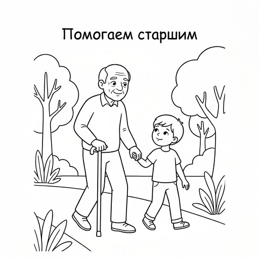 Помощь дедушке