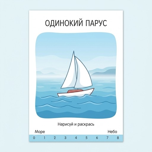 Белеет парус одинокий