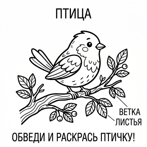 Птичка