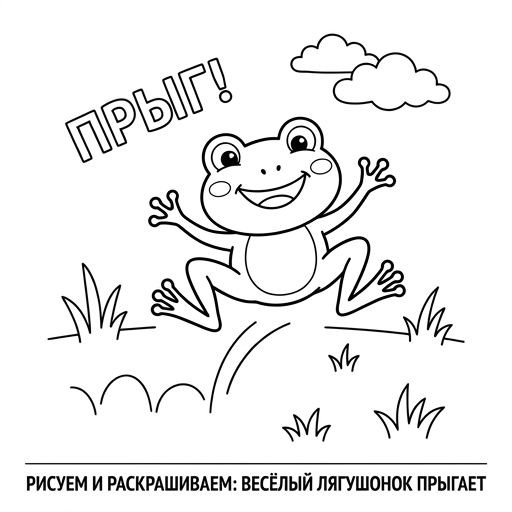 Прыгает