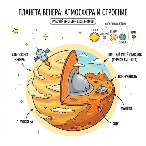 Венера (0 спутников)