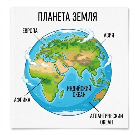 Земля (1 спутник)