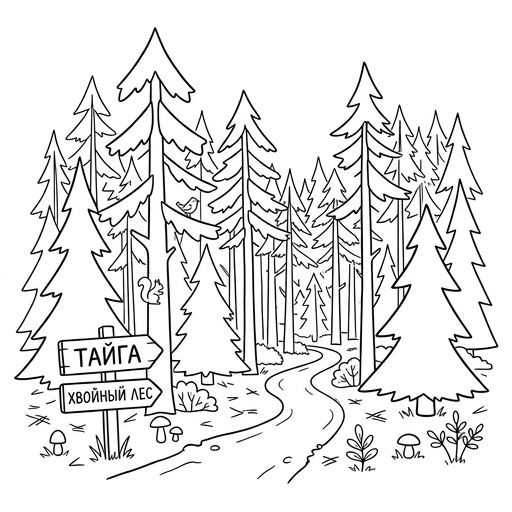 Лес