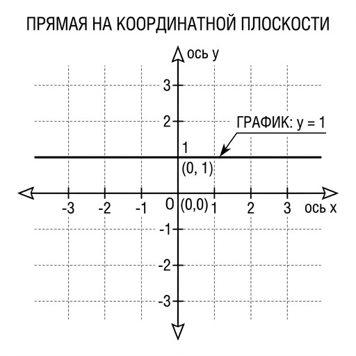 Постоянная функция ($y=b$)