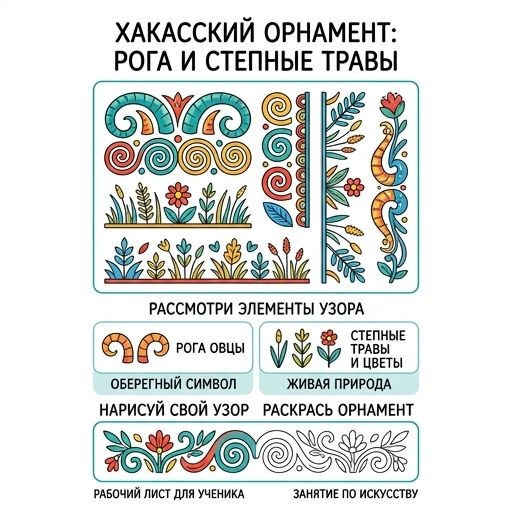 Степной узор