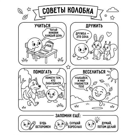 Советы Колобка