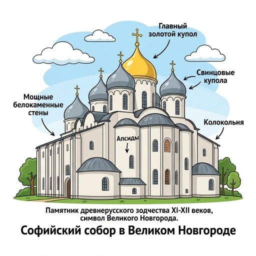 Софийский собор в Новгороде